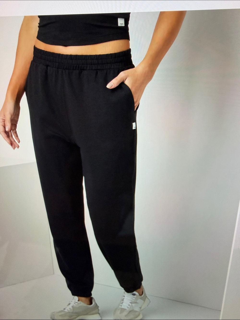Vuori Boyfriend Jogger, S, black - Picture 6 of 8